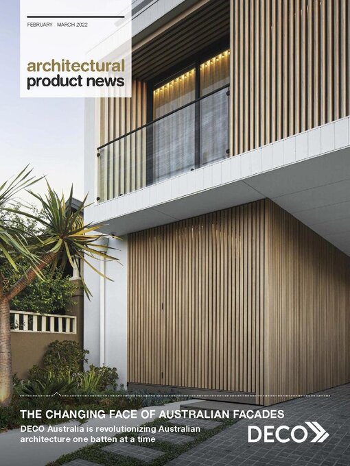 Title details for Architectural Product News by Architecture Media Pty Ltd - Available
